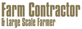 Farm Contractor & Large Scale Farmer Logo
