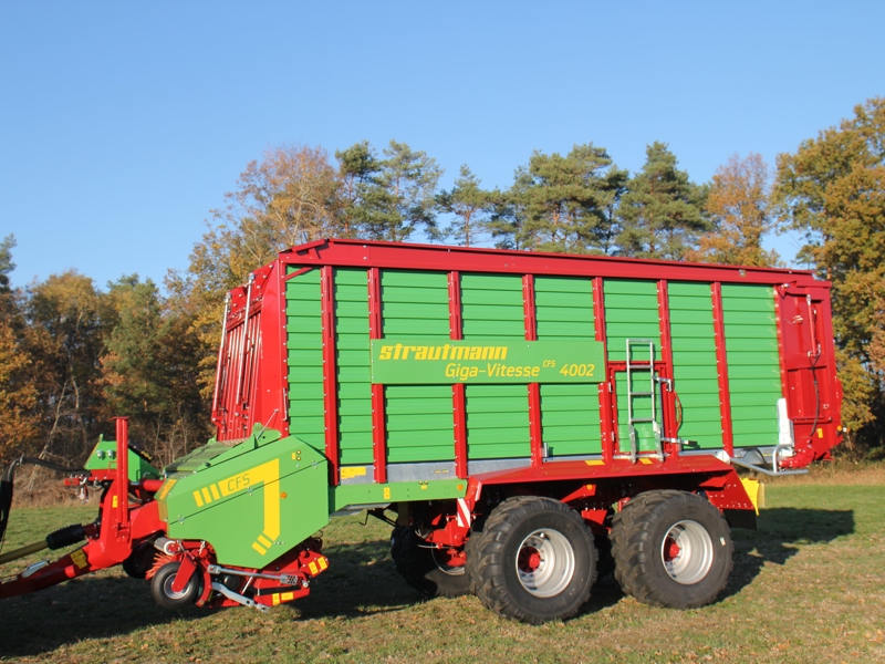 New Galvanised Chassis on all Strautmann Forage Wagons