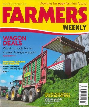 Farmers Weekly front cover 3/5/19
