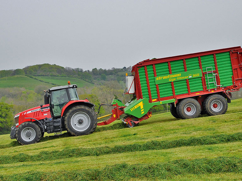 Strautmann Forage Wagon: Challenging hills and winding valleys suit forage wagon