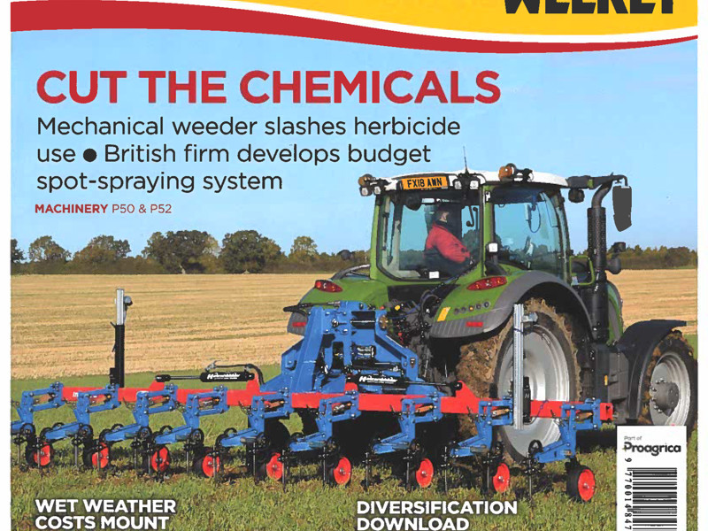 OPICO tackles arable weeds with interrow cultivators
