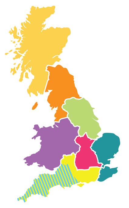 OPICO UK Map