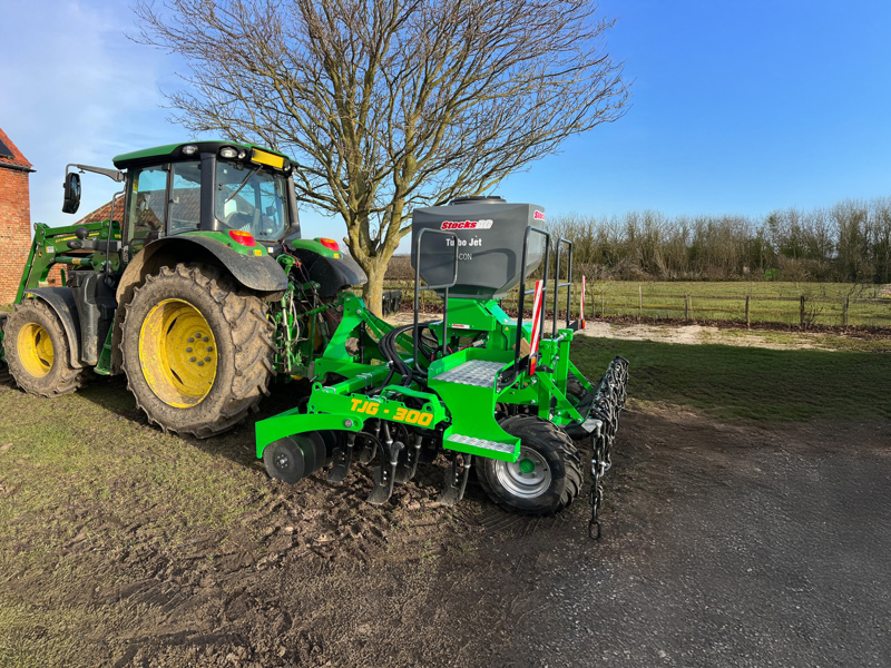 Simtech TJG 300 working demo at ScotGrass 2026