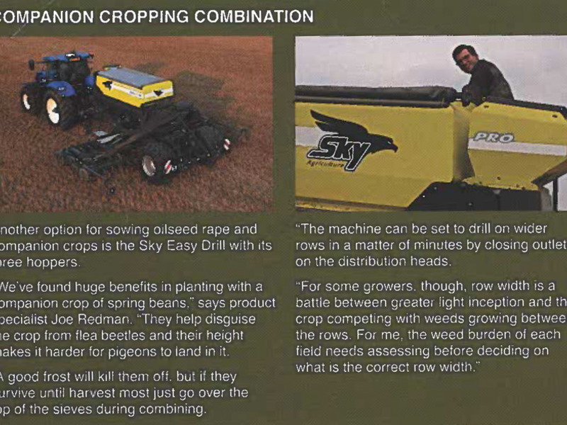 Sky EasyDrill companion cropping combination 